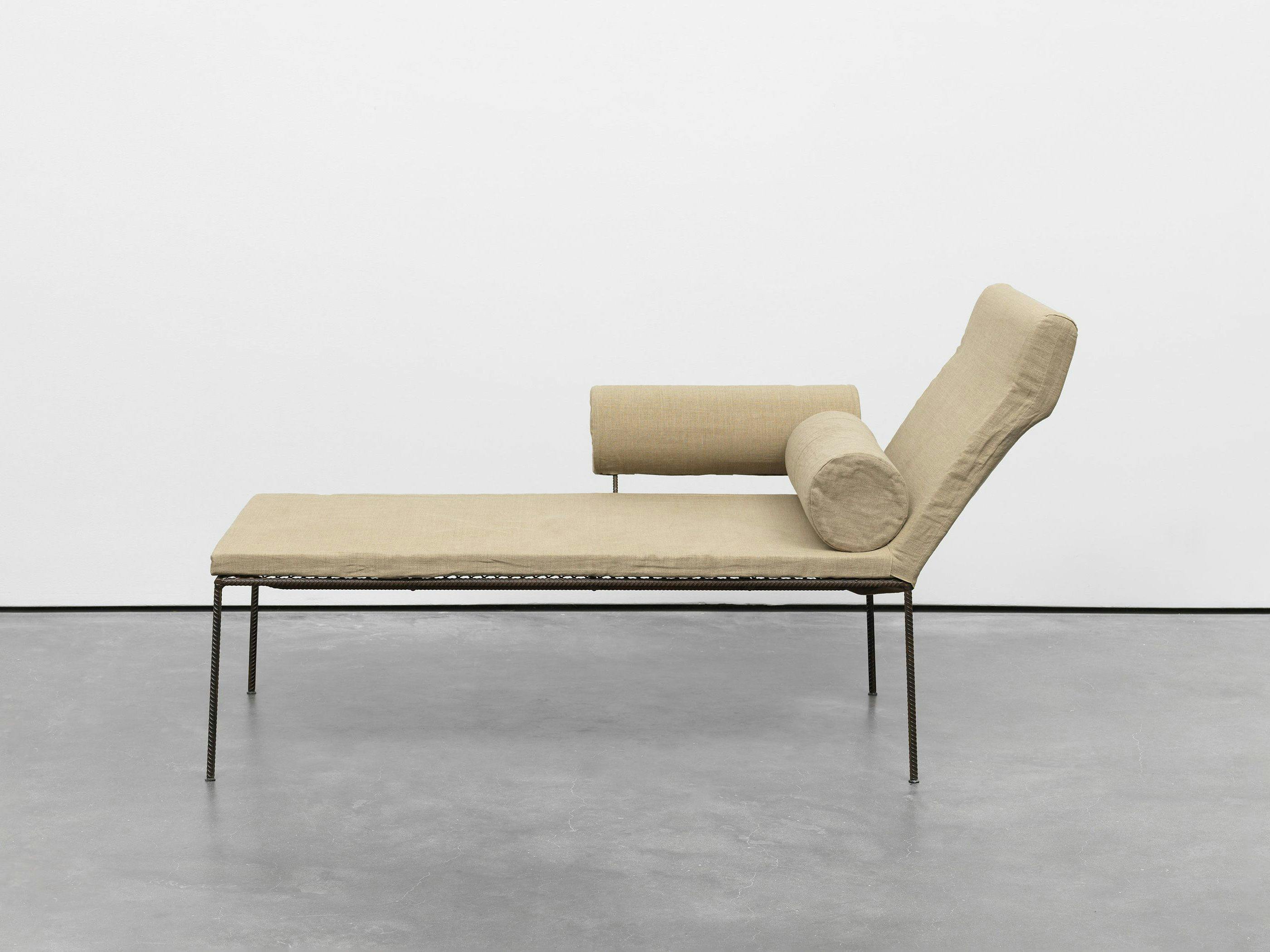 A furniture work by Franz West, titled Chaiselongue (Chaise Longue), dated in 1992 and 2015.