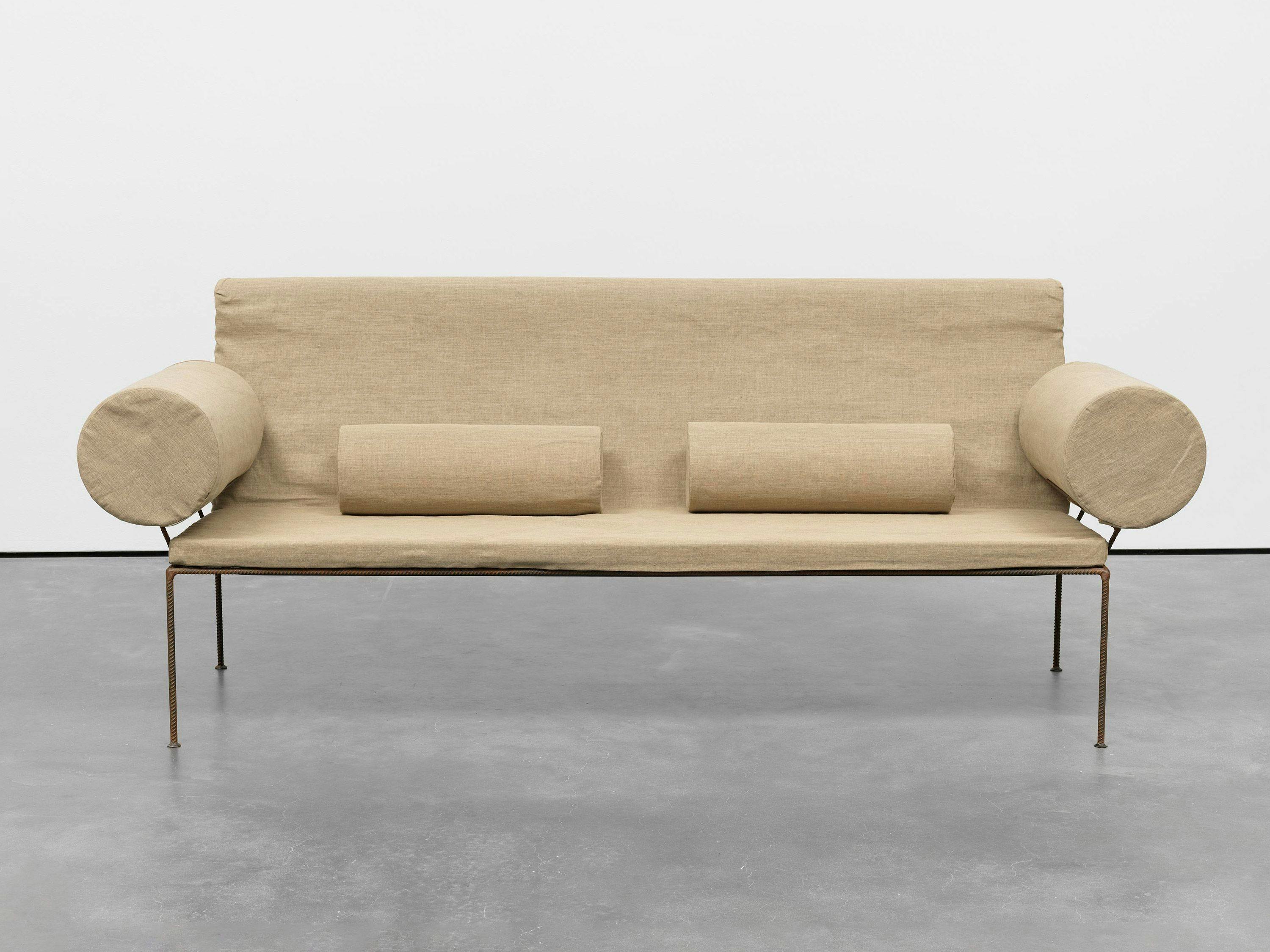 Furniture by Franz West, titled Diwan (Divan), dated in 1991 and 2015.