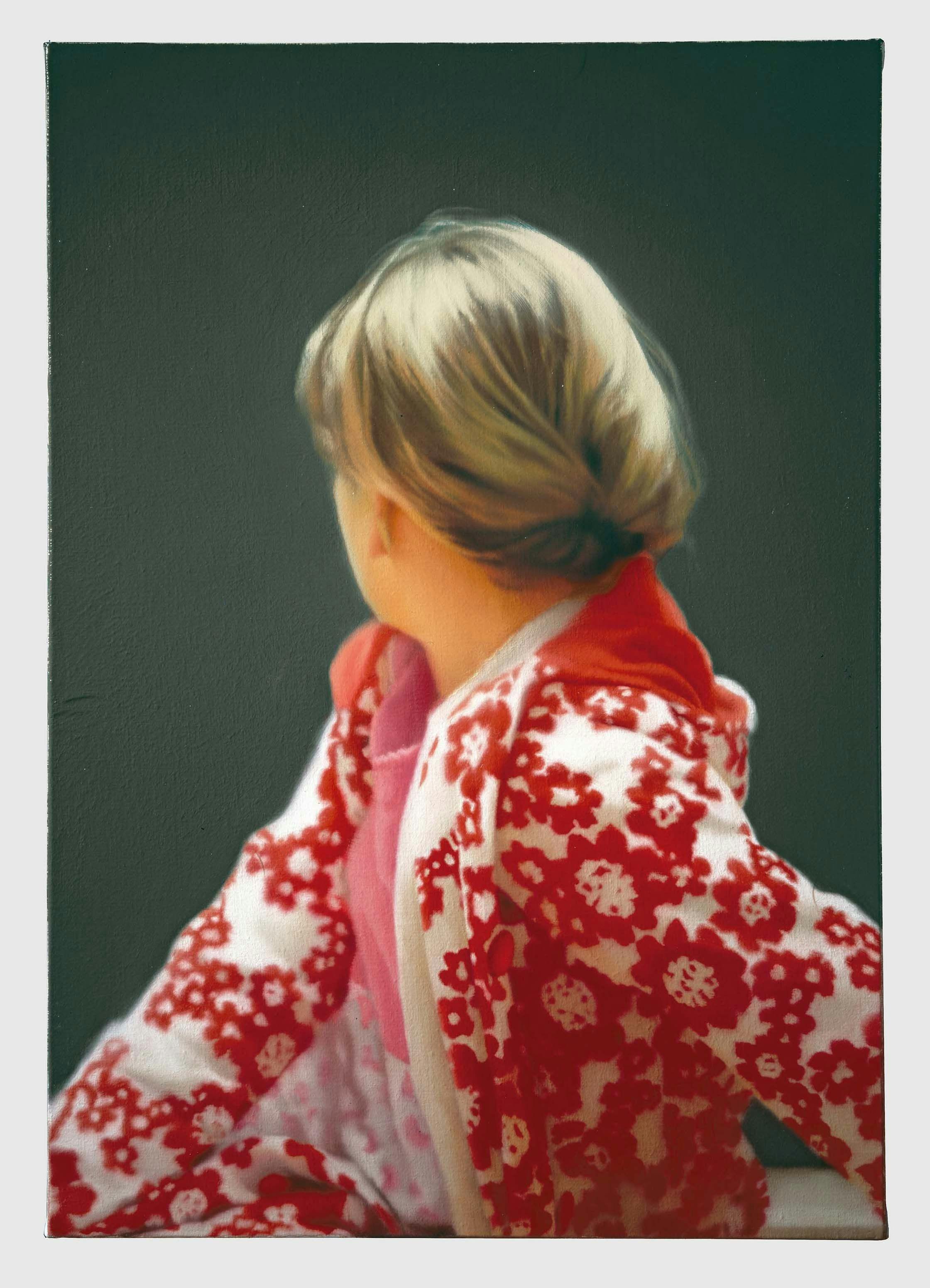 A painting by Gerhard Richter, titled Betty, dated 1988.