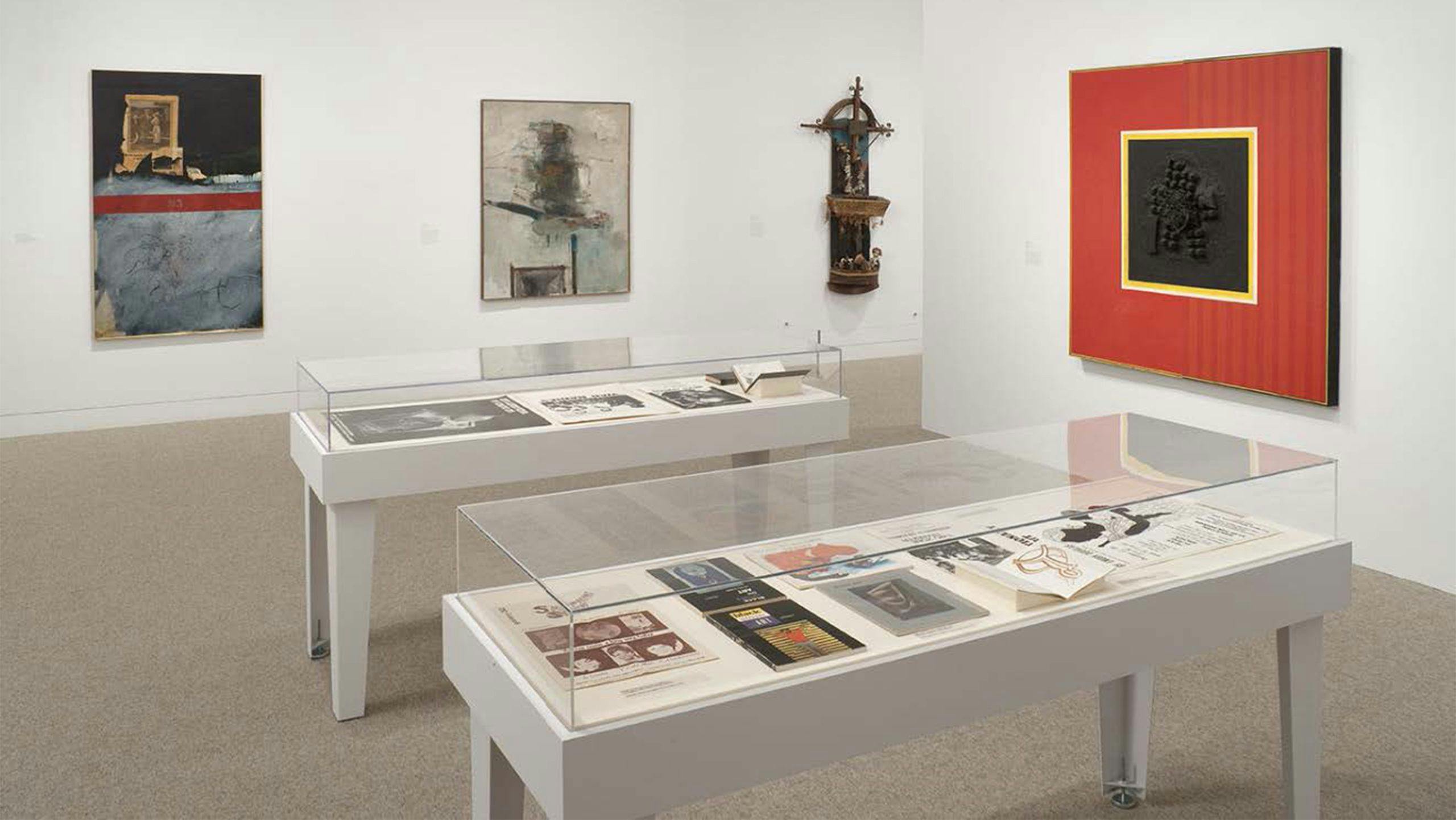 An Installation view, of Now Dig This! Art and Black Los Angeles, 1960–1980, dated 2011–2012. A Photo by Robert Wedemeyer.