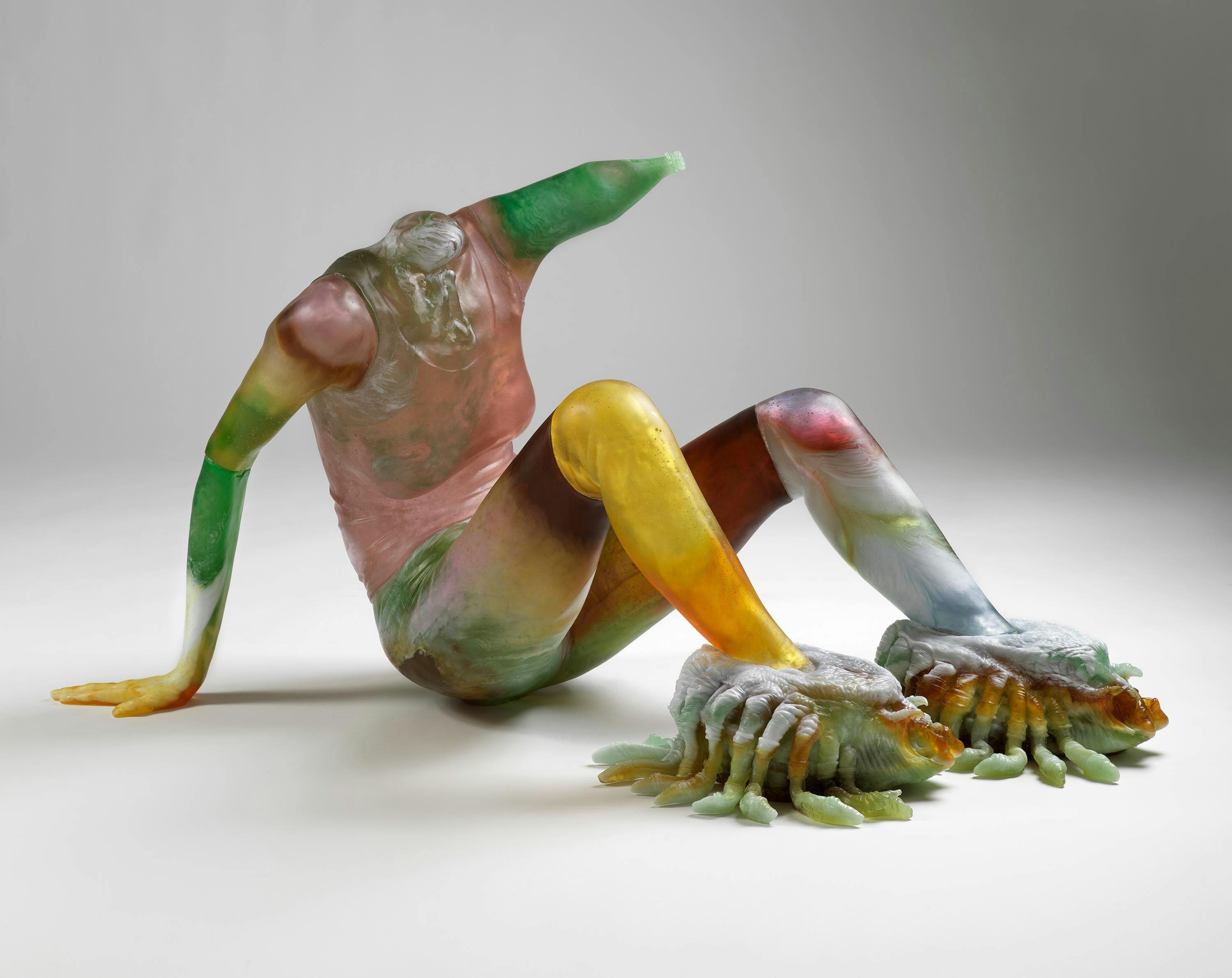 A sculpture by Andra Ursuta, titled Predators 'R Us, dated 2020.