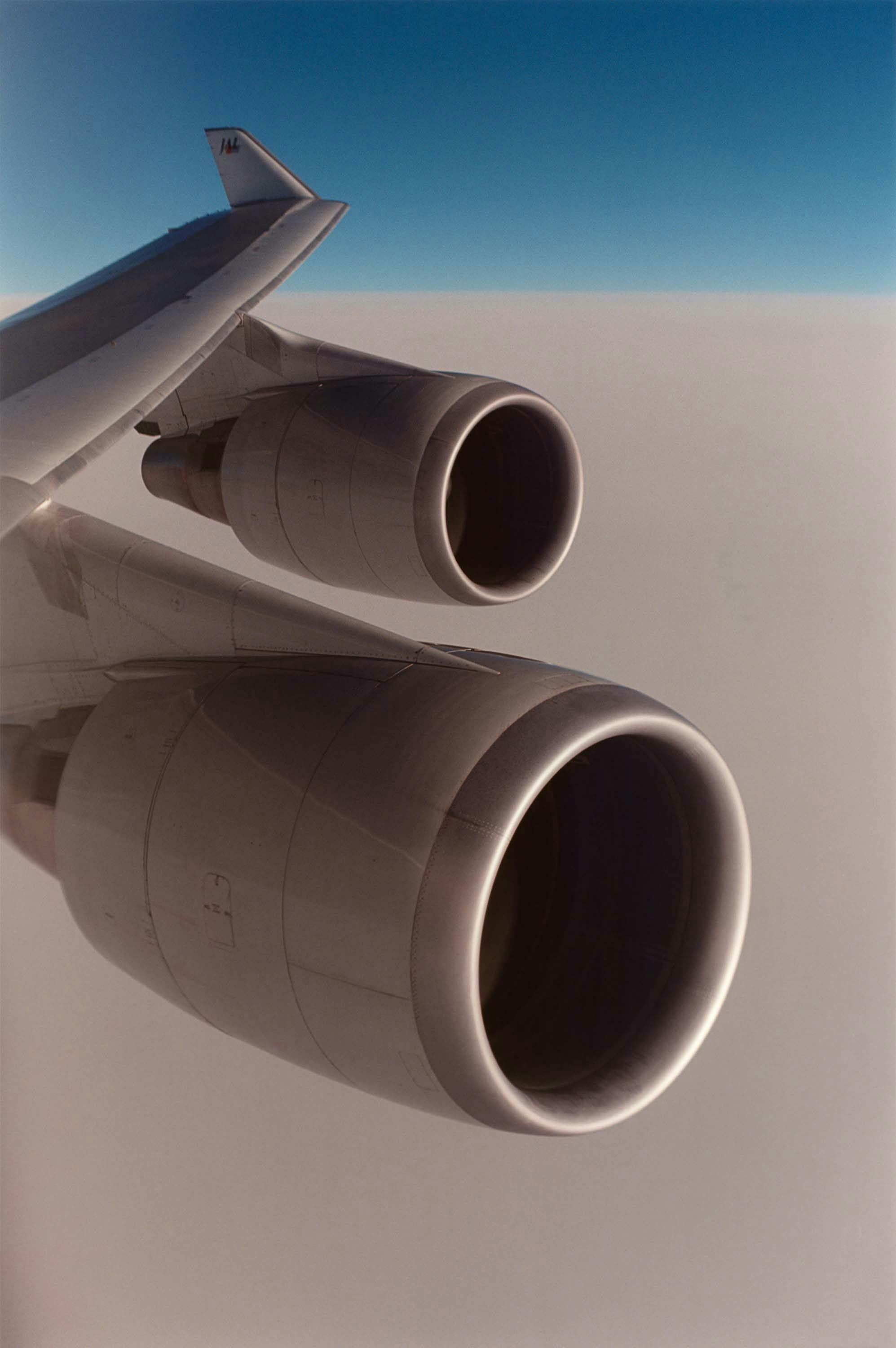 A Chromogenic print by Wolfgang Tillmans, titled JAL, dated 1997.
