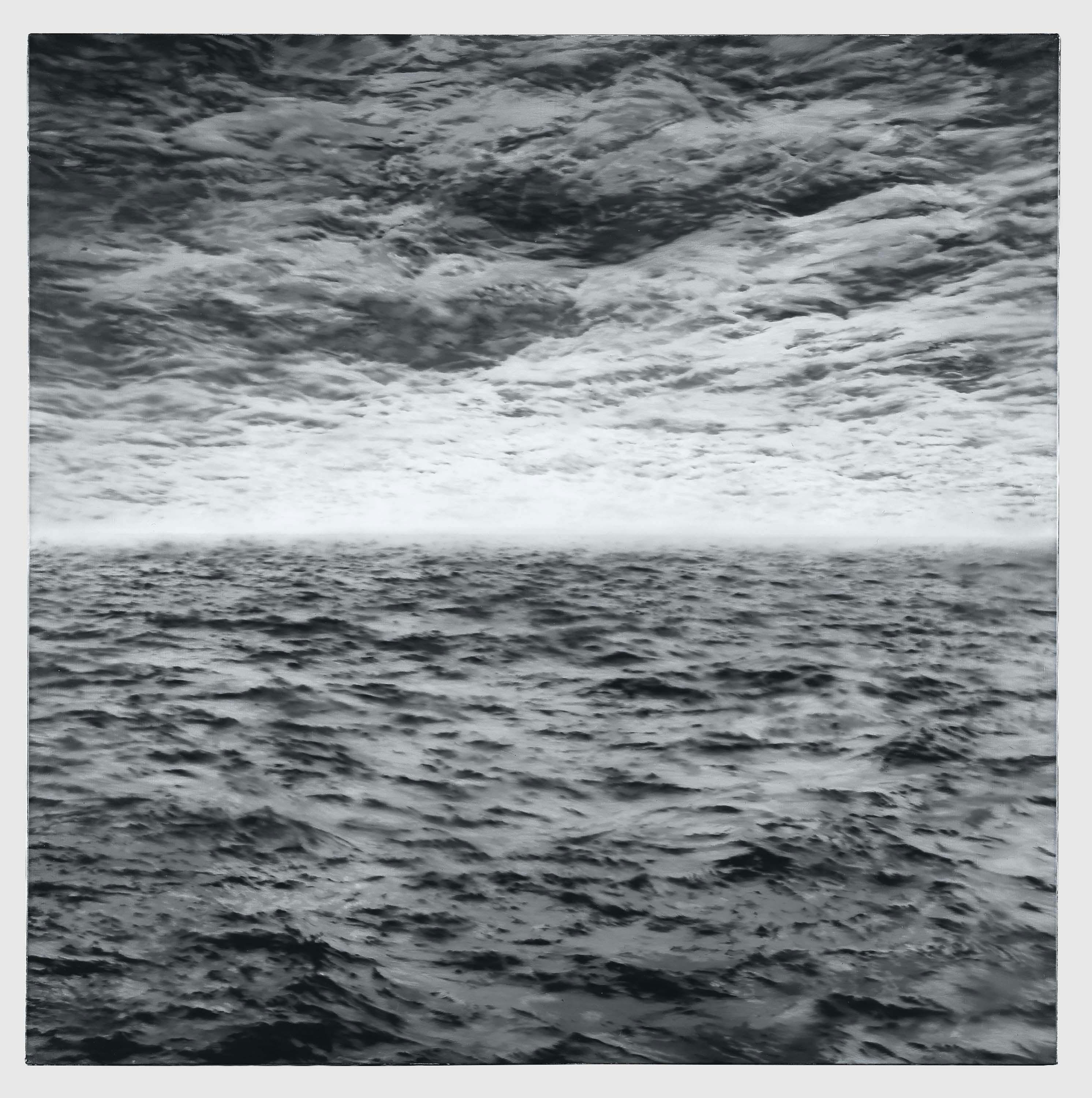 A painting by Gerhard Richter, titled Seestück (See-see) (Seascape [Sea-Sea]), dated 1970.