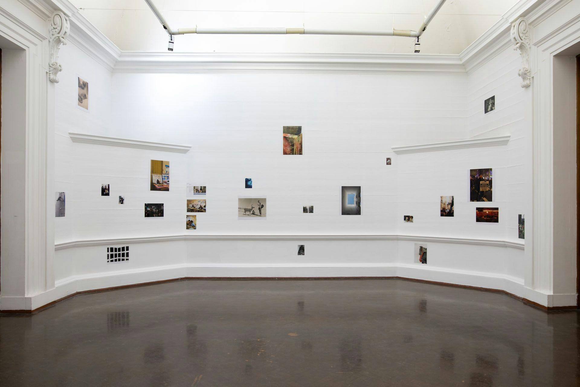 Installation view of the exhibition Wolfgang Tillmans: Fragile at Johannesburg Art Gallery, dated 2018.