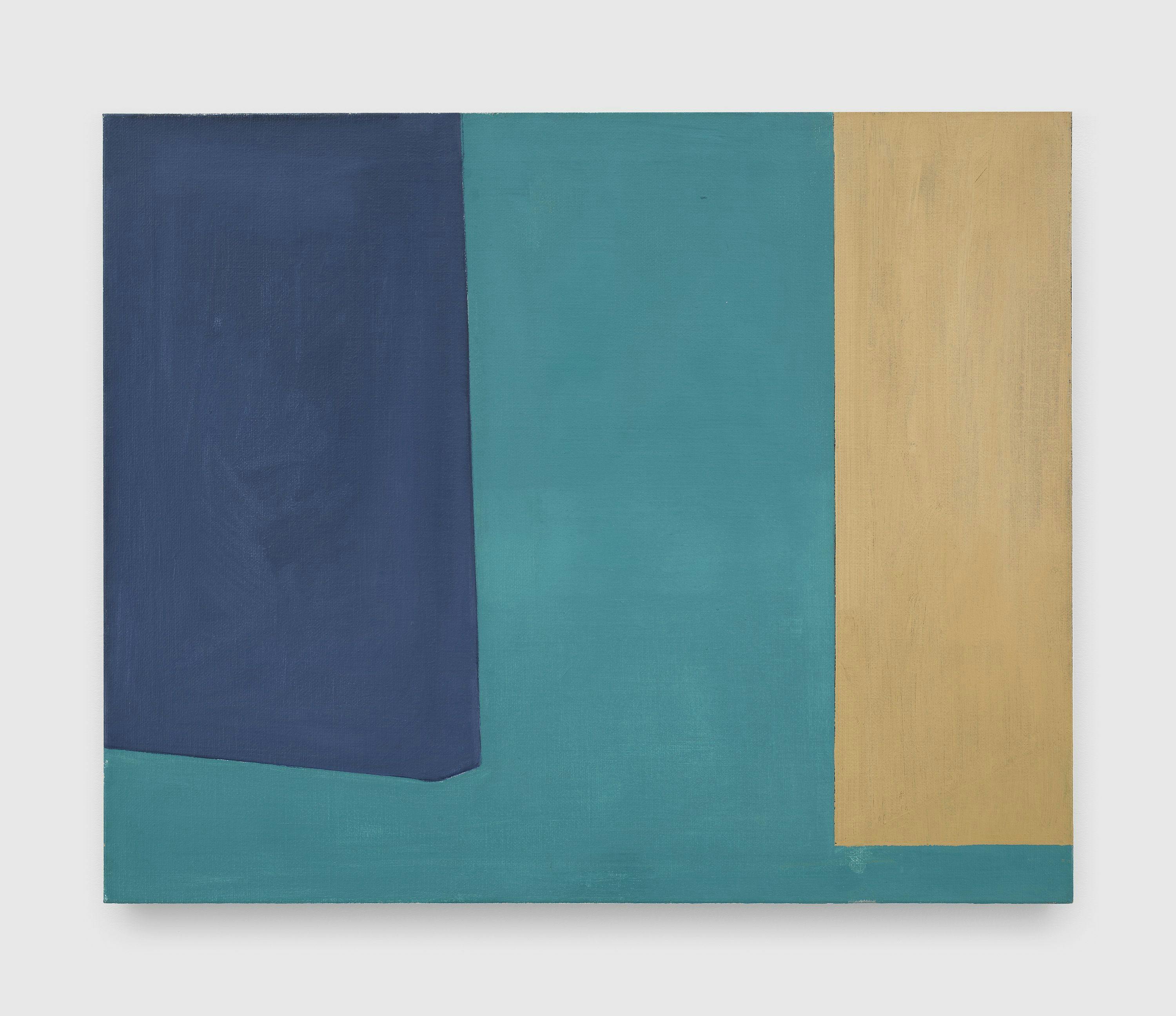 A painting by Raoul De Keyser, titled Kabinet, dated 1989.