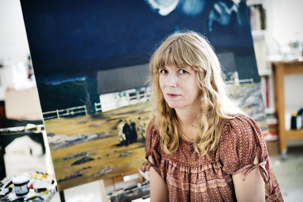 A portrait of Mamma Andersson, dated 2011. Photo by Patrick Miller.
