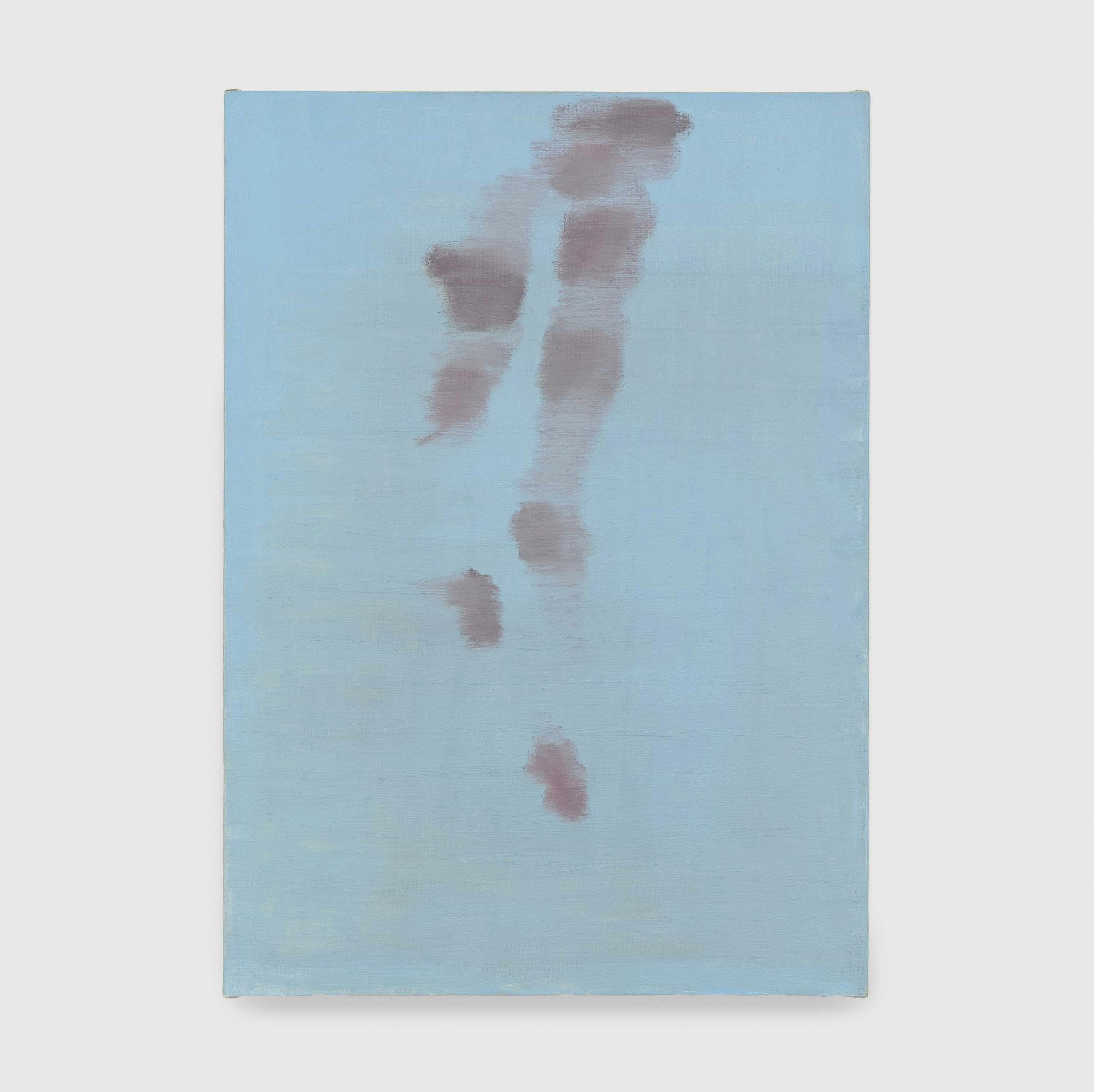 A painting by Raoul De Keyser, titled Untitled (Suggestion), dated 1995.