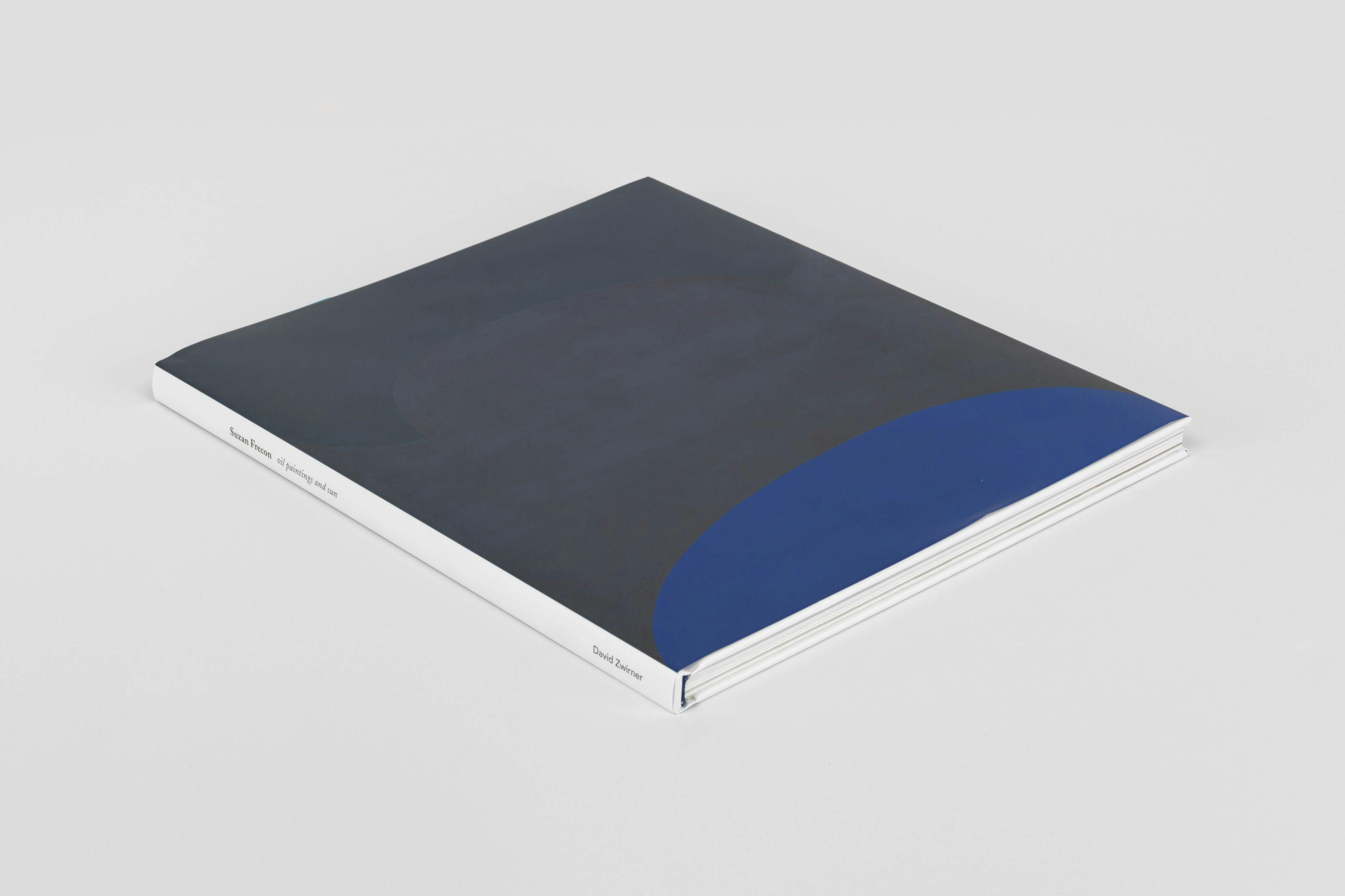Cover of a book titled oil paintings and sun, published by David Zwirner Books in 2015.
