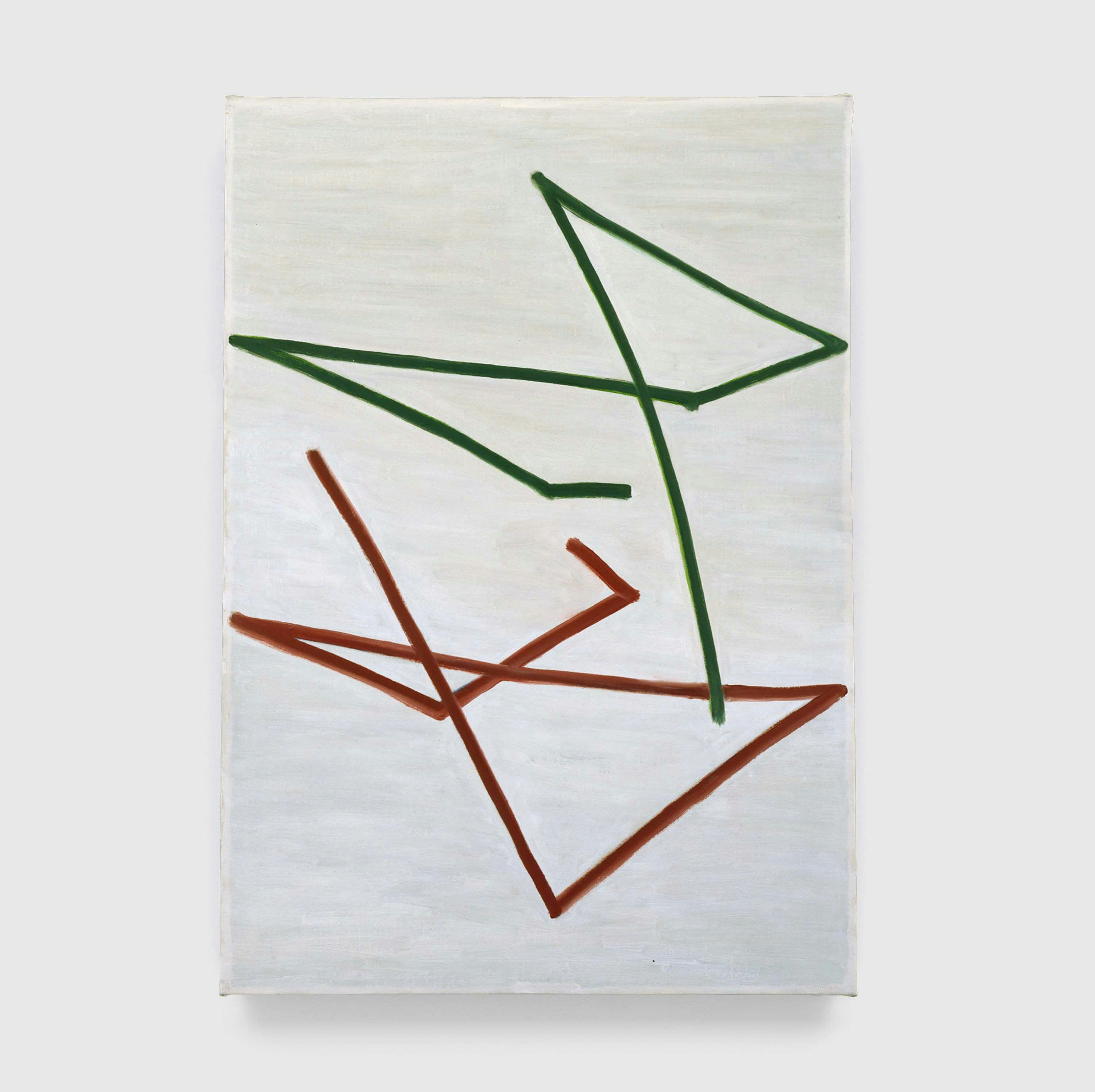 A painting by Raoul de Keyser, titled Come on, play it again nr. 7, dated 2001.