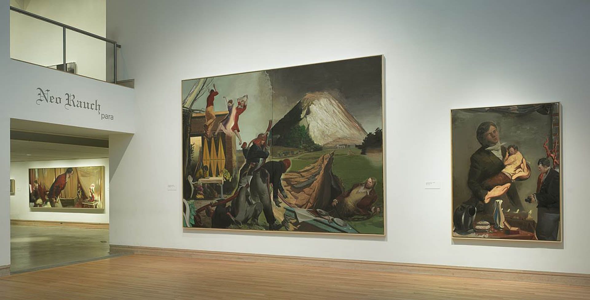 Installation view of the exhibition titled para at the Metropolitan Museum of Art, New York, dated 2007.
