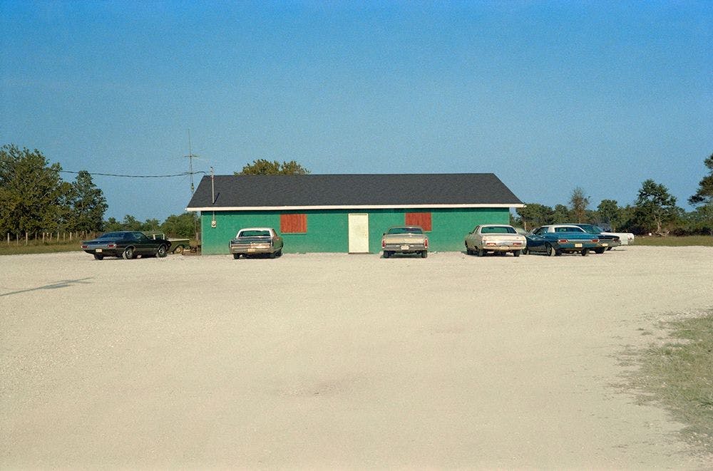 A photograph by William Eggleston titled Untitled, dated circa 1971 to 1974.