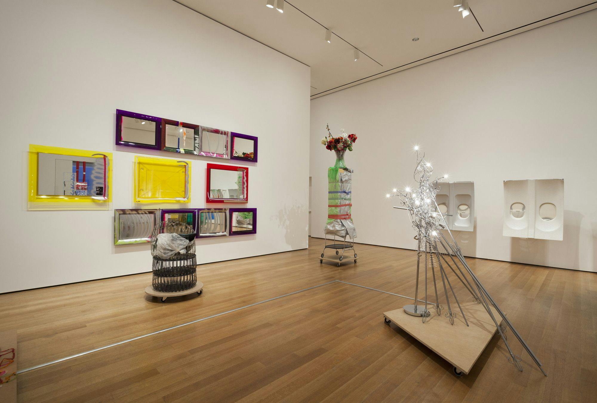 Installation view, Isa Genzken: Retrospective, The Museum of Modern Art, New York, 2013–2014. Photo: Jonathan Muzikar
