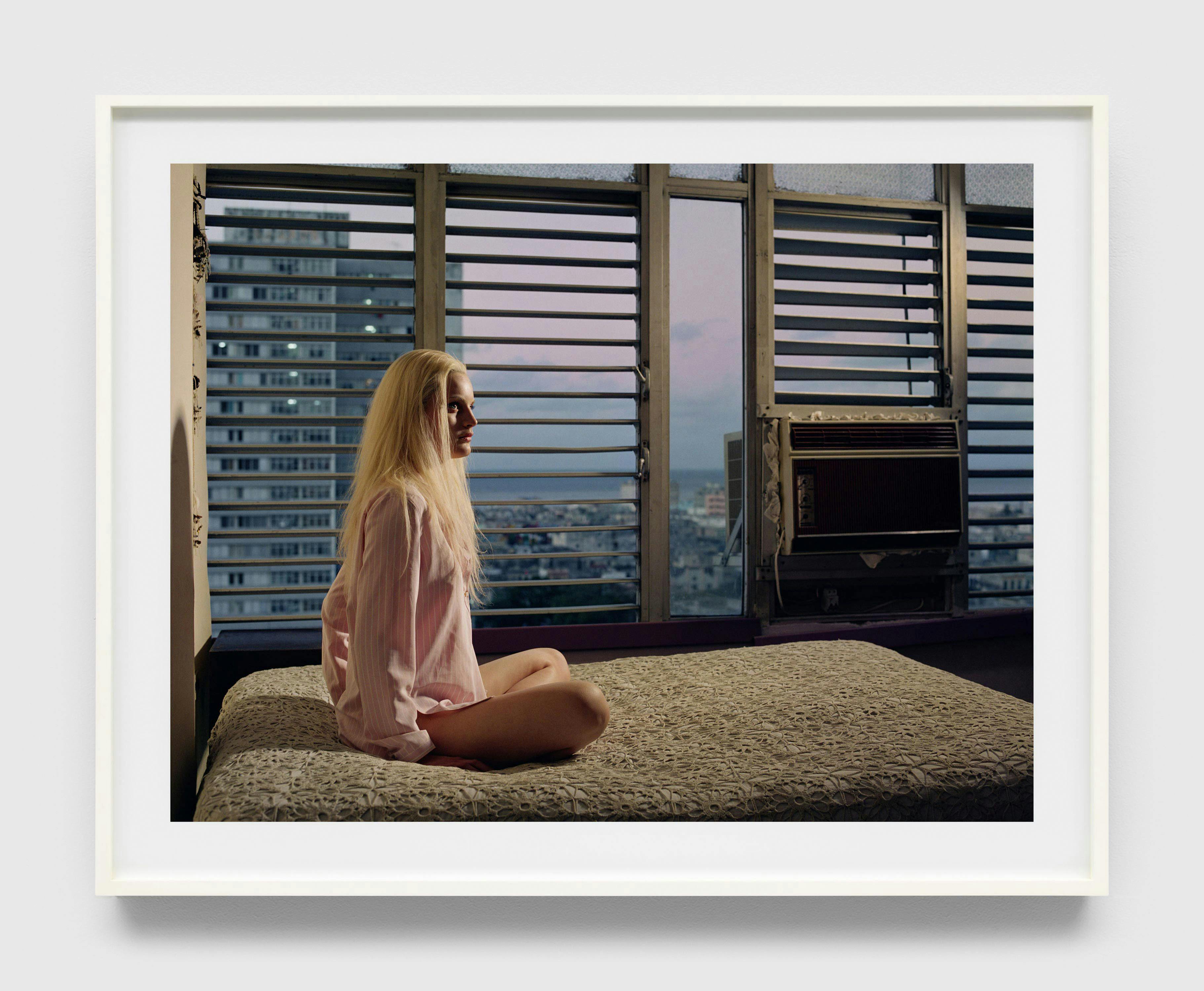 A photograph by Philip-Lorca diCorcia, titled W, March 2000, #3, dated 2000.