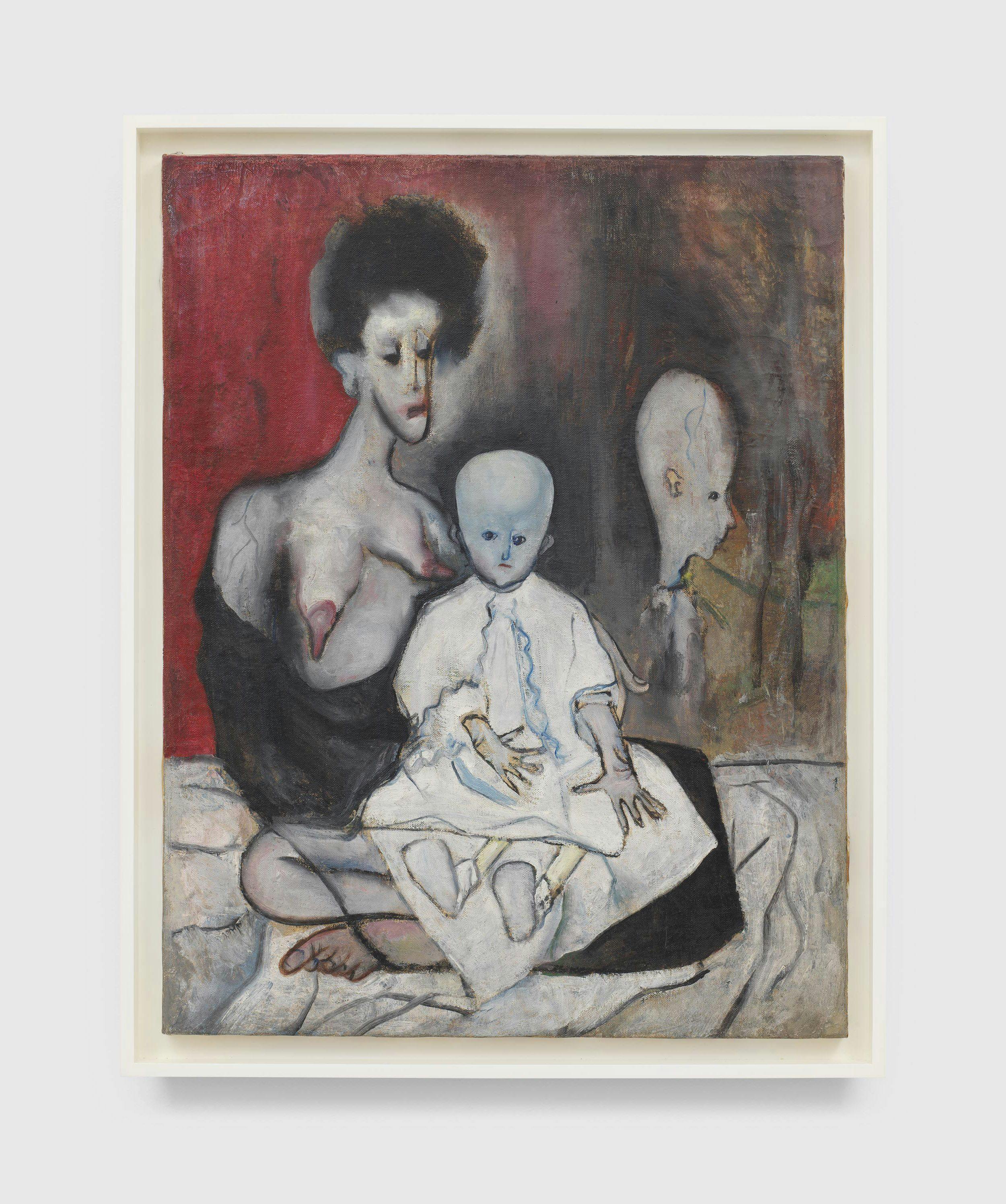 A painting by Alice, titled Neel Degenerate Madonna, dated 1930.