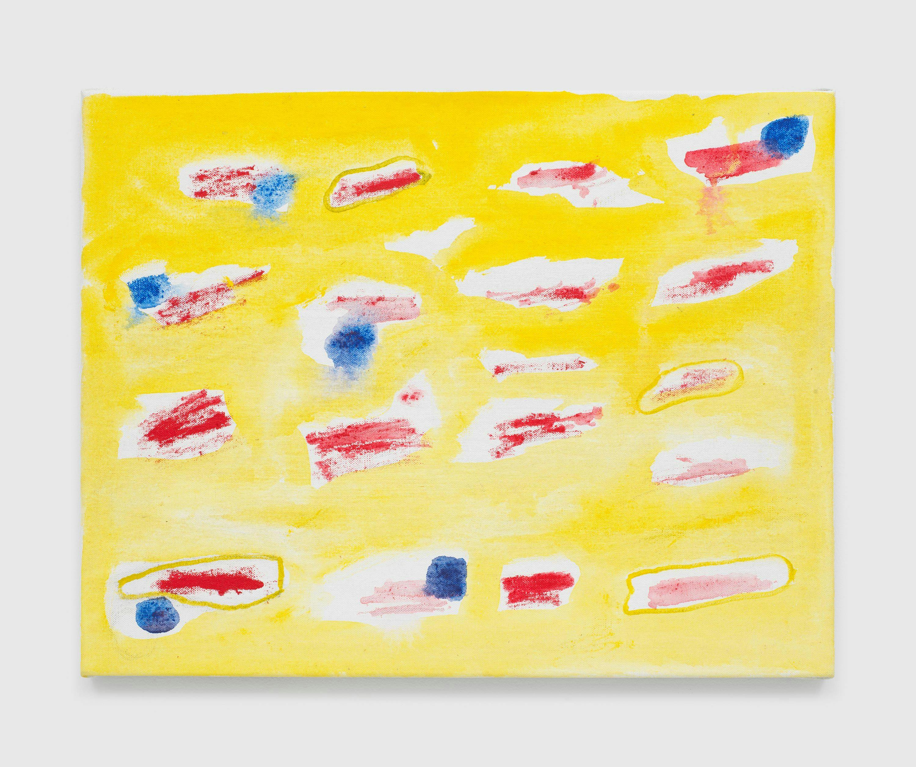 A painting by Raoul De Keyser, titled Airy (Vederlicht), dated 2010.