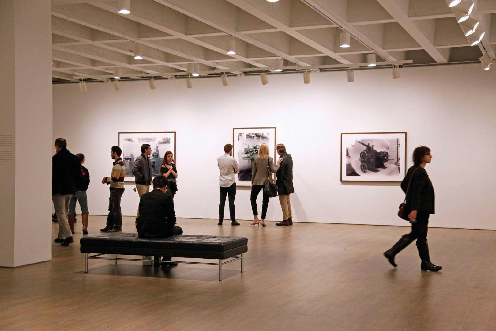 Installation view of the opening reception of the exhibition Thomas Ruff at AGO Toronto, dated 2016.