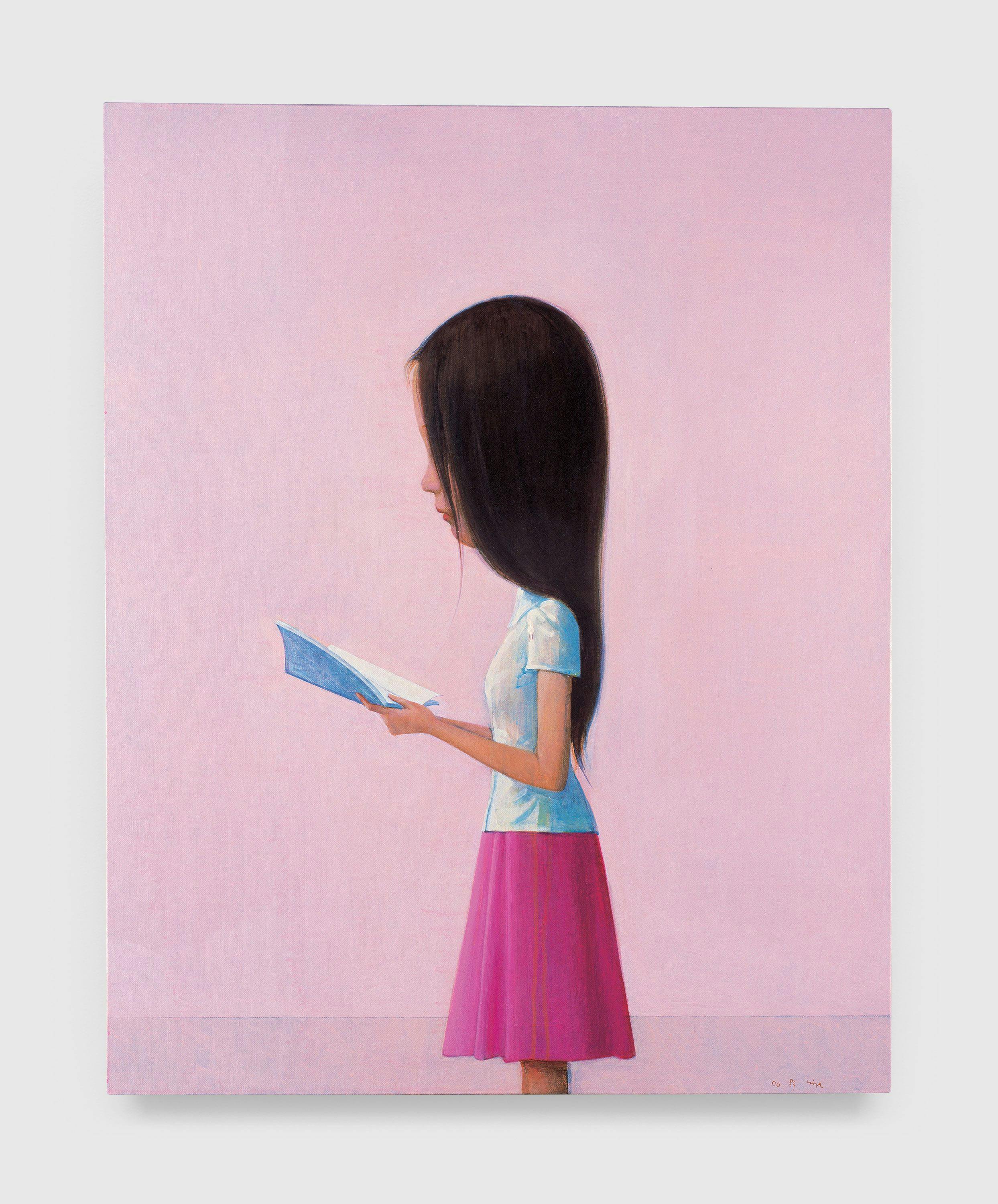 A painting by Liu Ye, titled Banned Book No.1, dated 2006.
