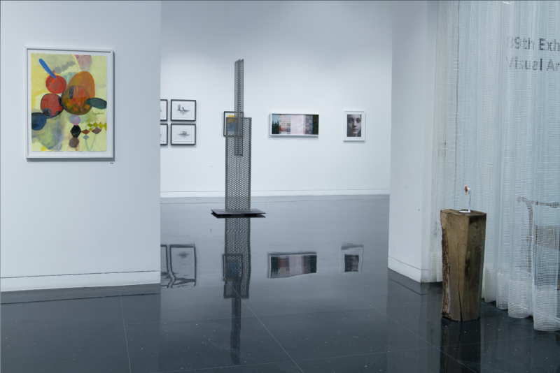 Installation view of 89th Professional Members Show, The Arts Club of Chicago, dated 2020