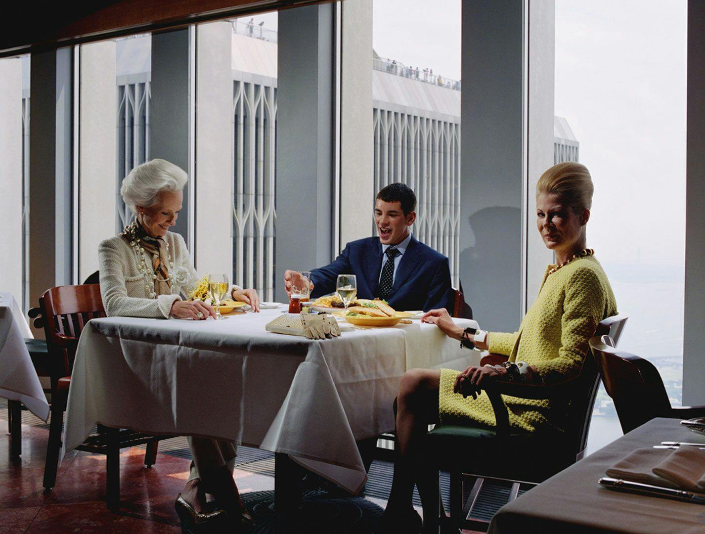 A photograph by Philip-Lorca diCorcia, titled W, September 2000, #6, dated 2000.
