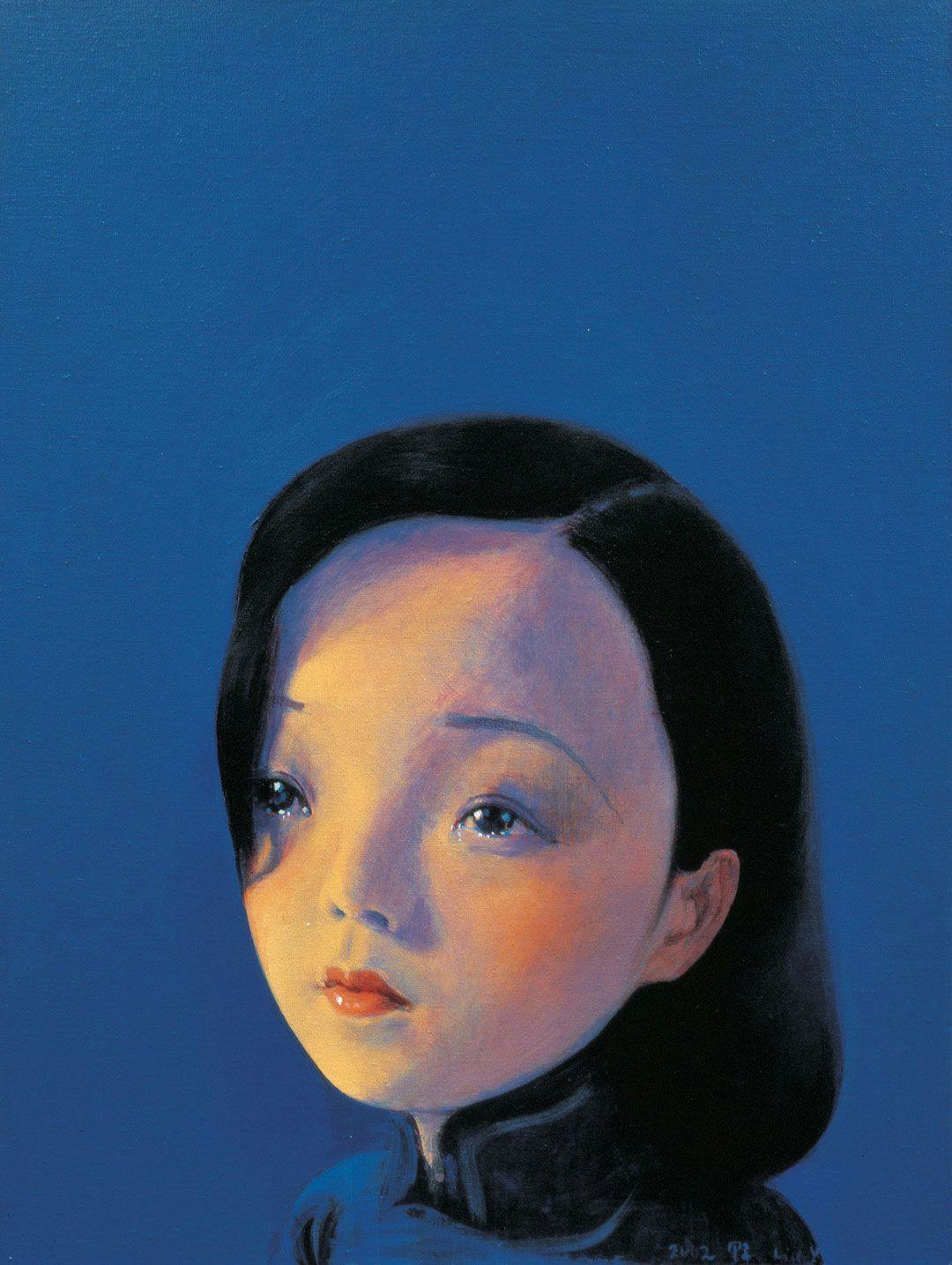 A painting by Liu Ye, titled Ruan Lingyu No.2, dated 2002.