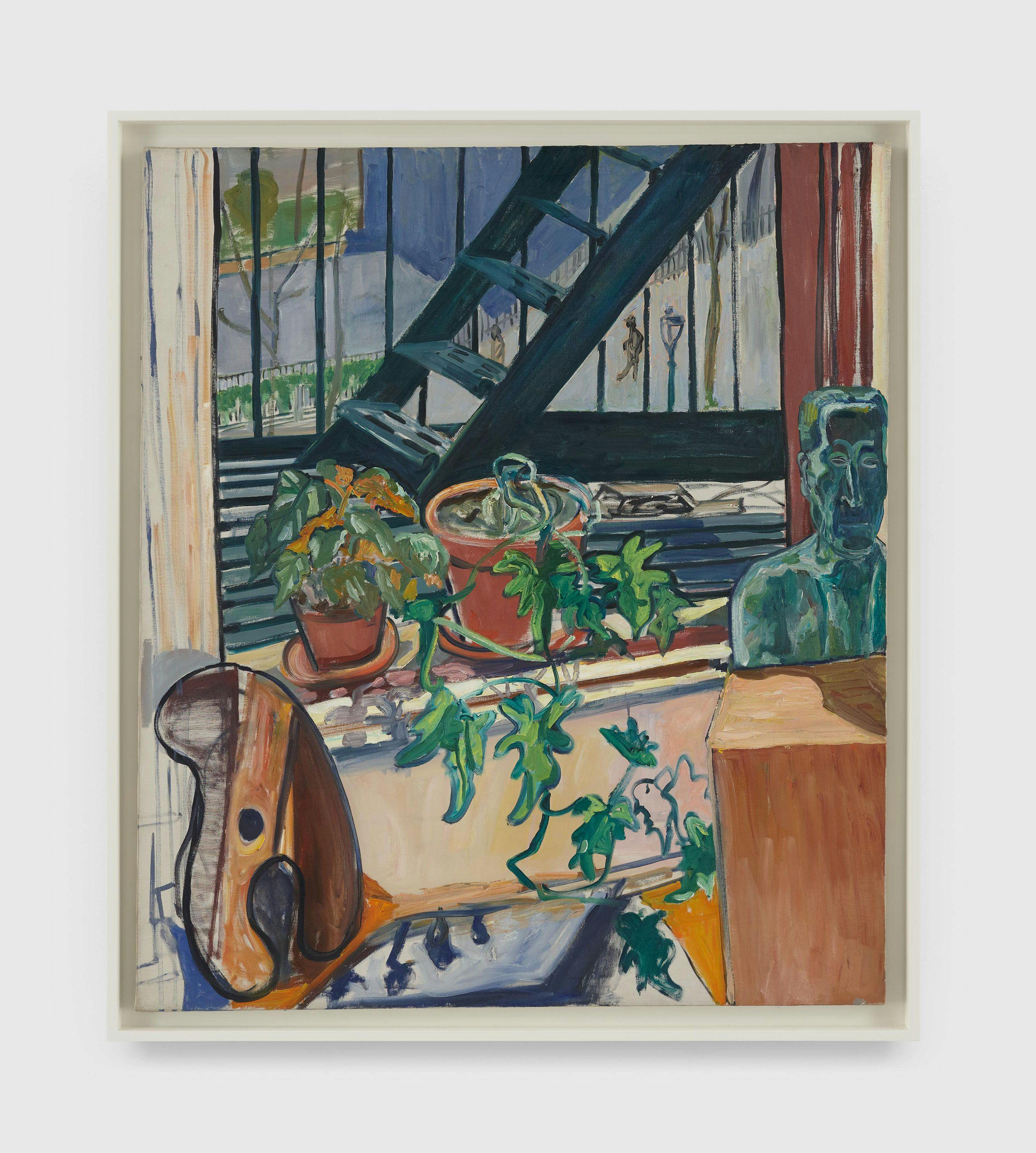 A painting by Alice Neel, titled Still Life, dated 1964.
