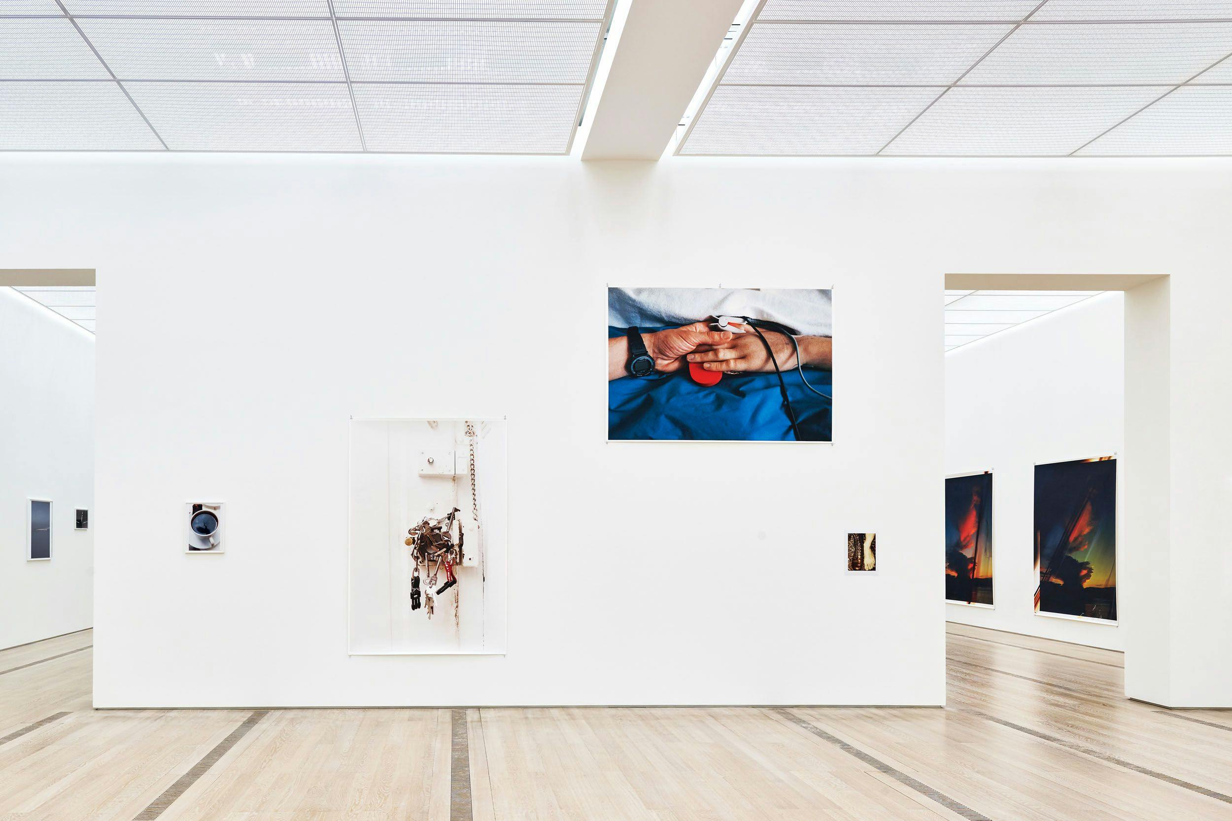Installation view of the exhibition Wolfgang Tillmans at the Fondation Beyeler in Basel, Switzerland, dated 2017.