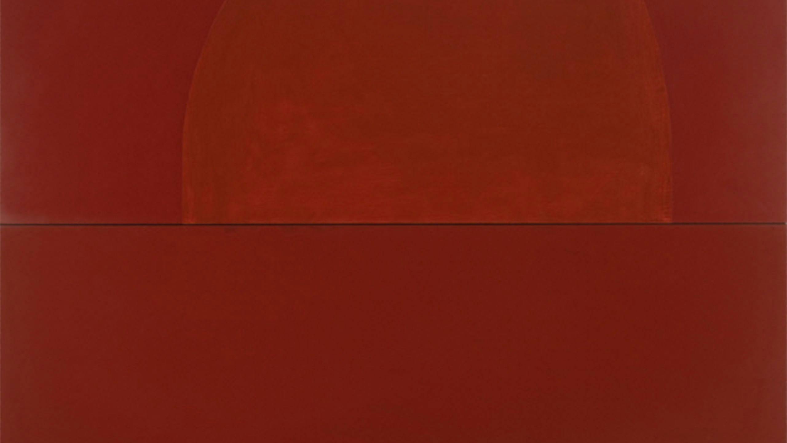 Painting by Suzan Frecon, titled version 13, from the Collection of the Menil Collection in Houston, dated 2010 and 2023.