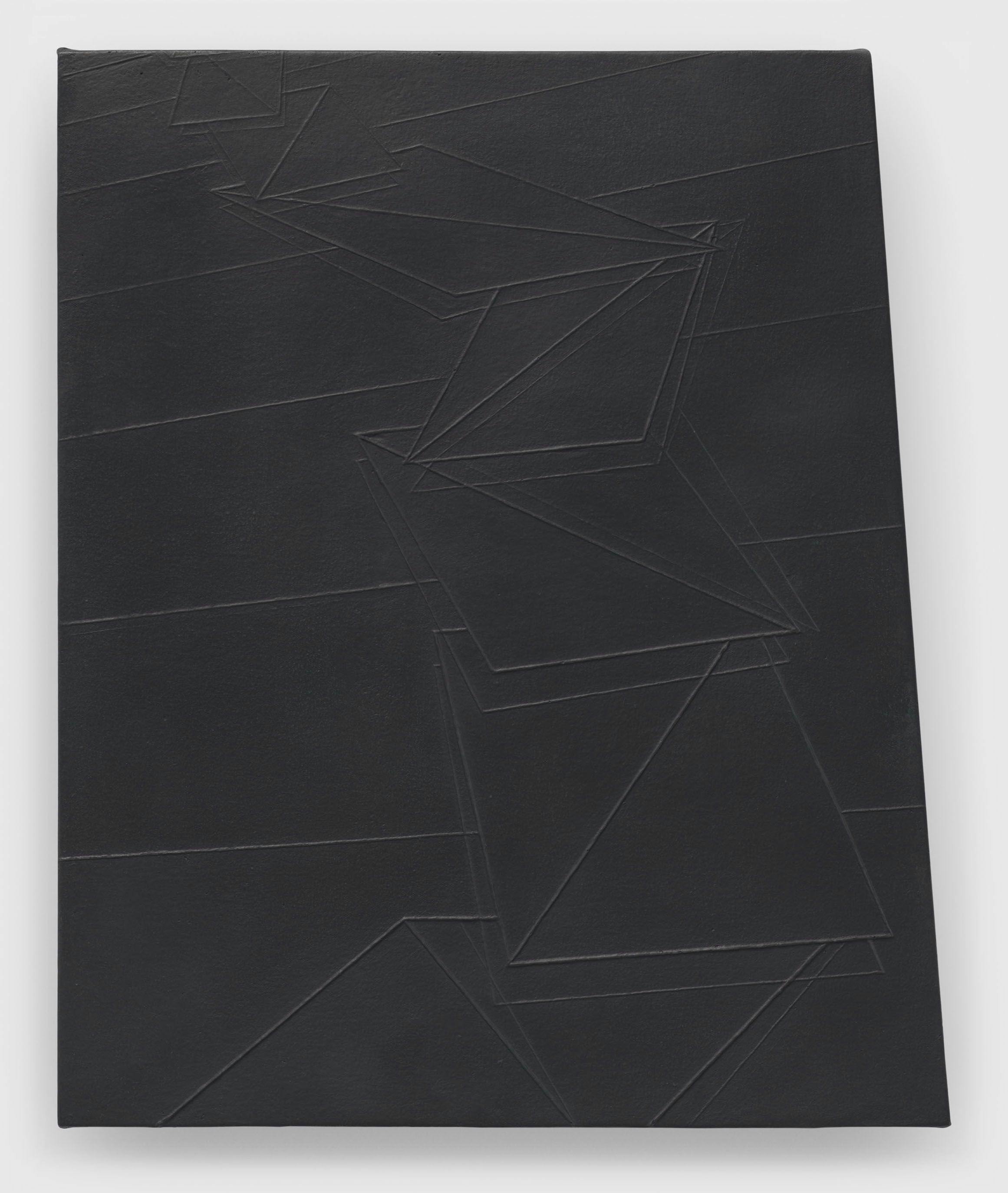 A painting by Tomma Abts, titled Nante, dated 2019.
