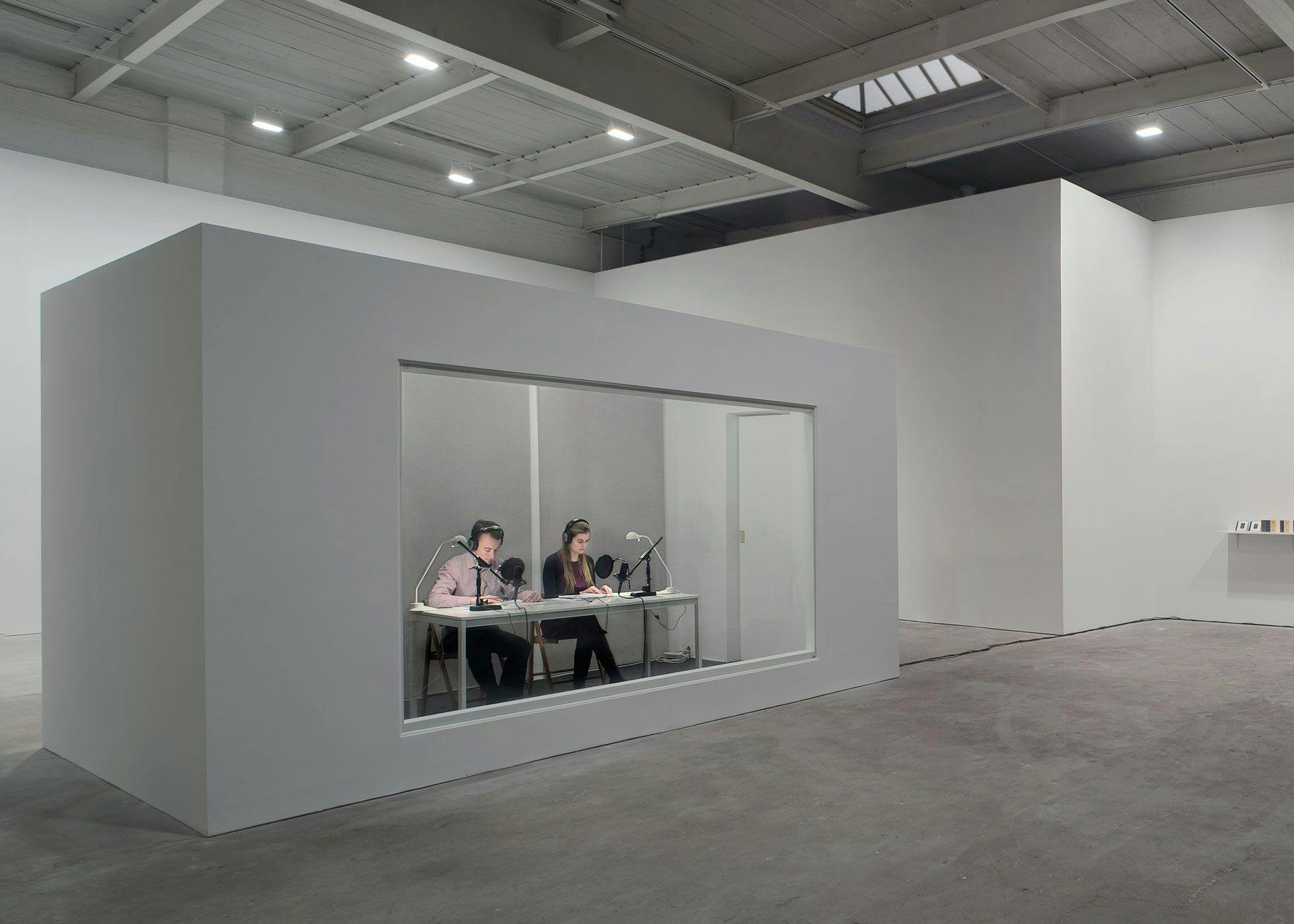 Installation view of On Kawara: One Million Years, at David Zwirner in New York, dated 2009