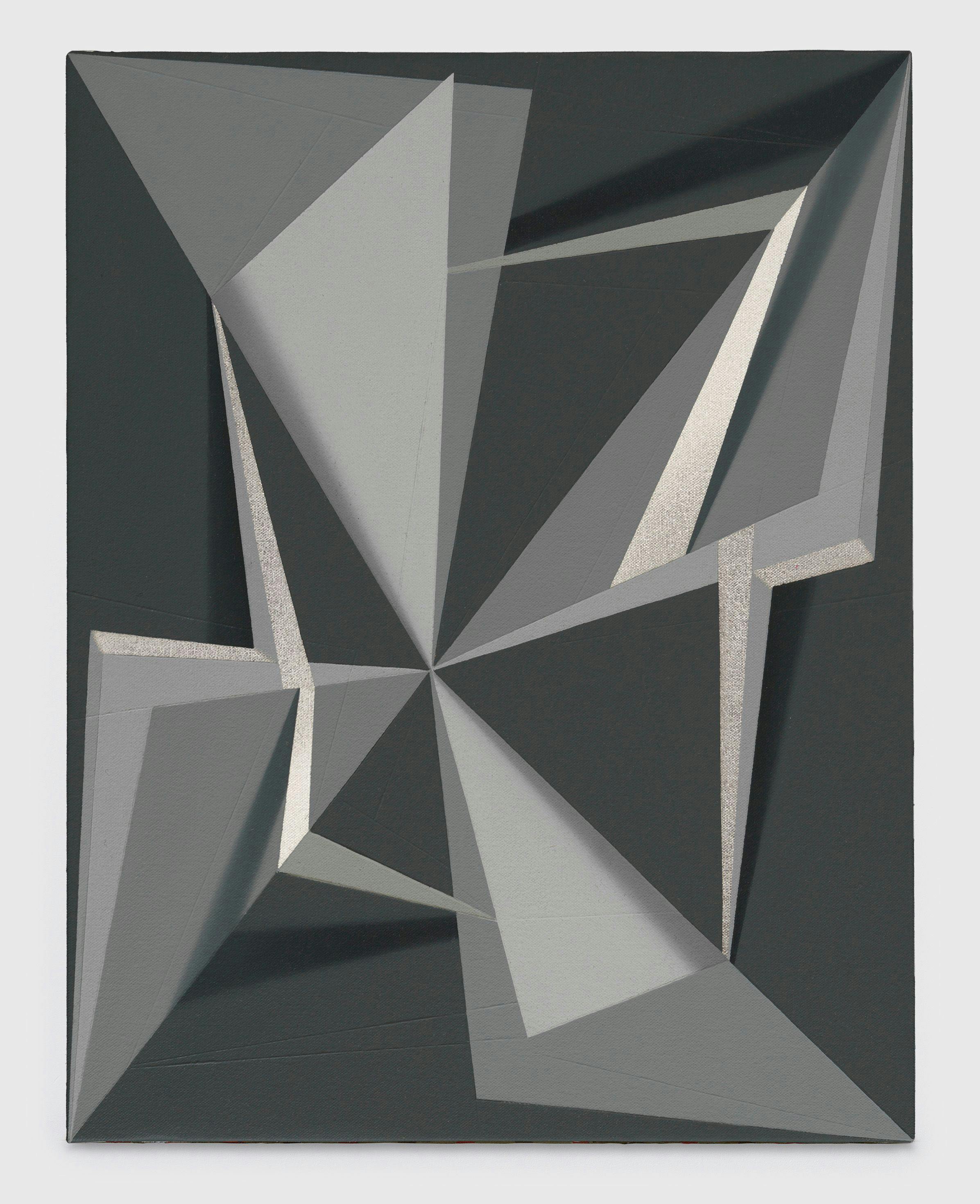 A painting by Tomma Abts, titled Eylt, dated 2019.